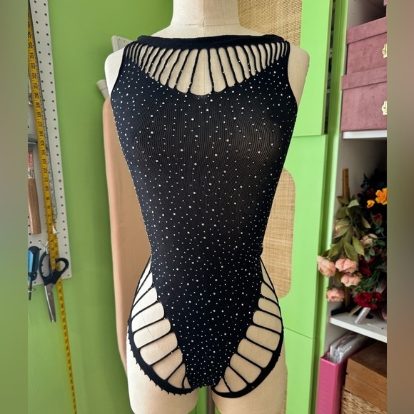 Other - Rhinestone bodysuit